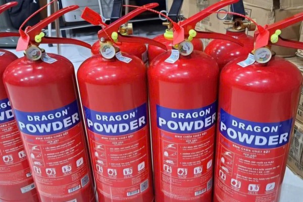 Bình chữa cháy giả DRAGON được công an tích cực thu hồi